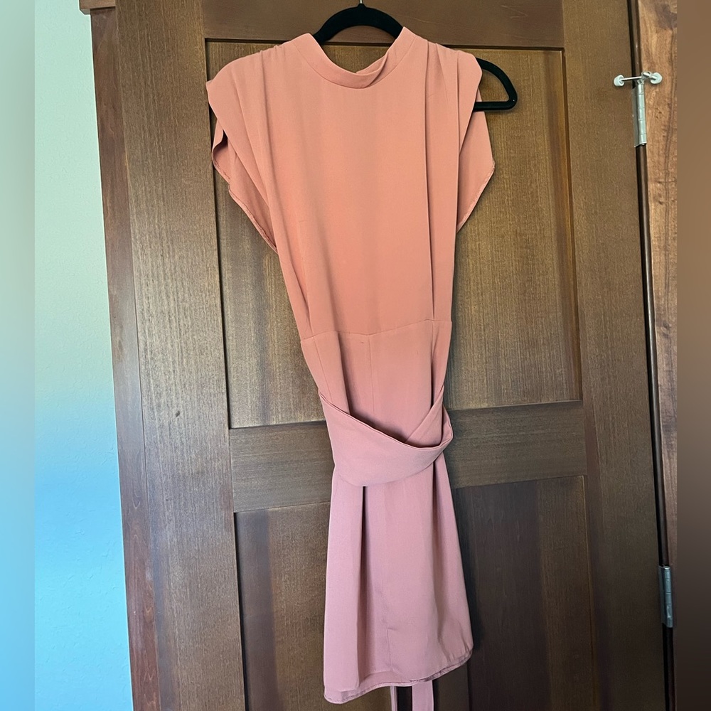 Beautiful dusty rose ASOS dress. Not sure I’ve ever worn it out.